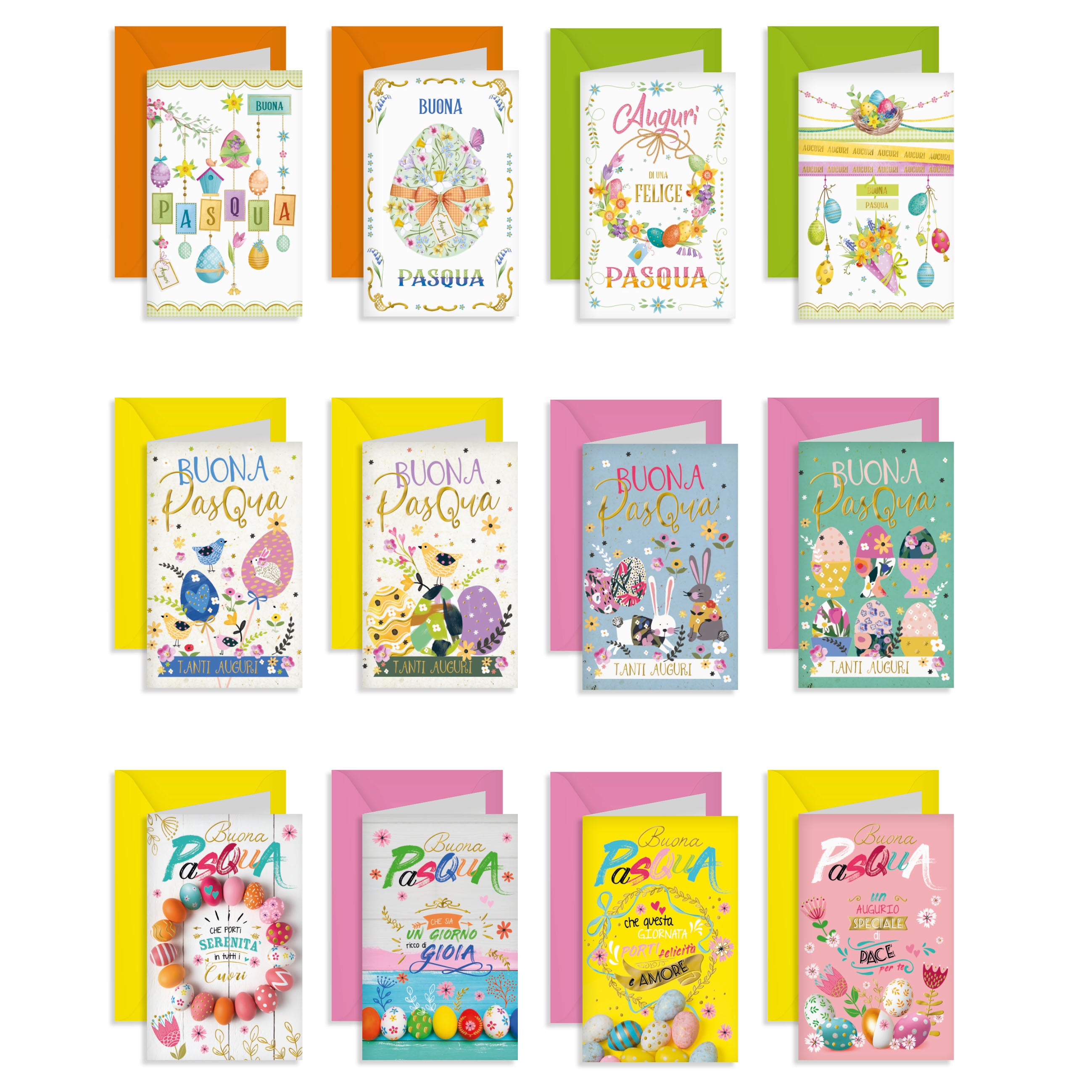 Carta, blocchi e quaderni Confezione da 5 biglietti pasquali di Carta, blocchi e quaderni Confezione da 5 biglietti pasquali di