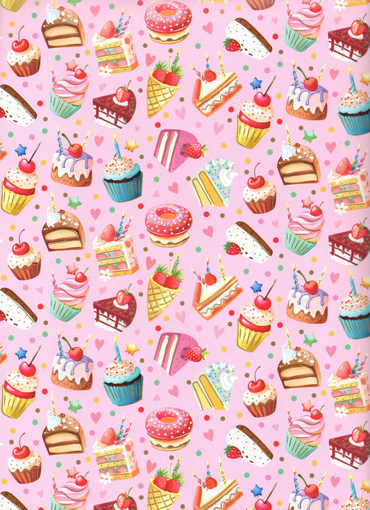 Inpakpapier Velformaat 90 x 65 cm, verpakking van 3 vellen