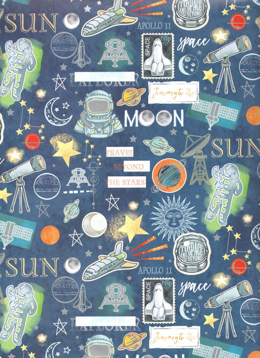 Inpakpapier Velformaat 90 x 65 cm, verpakking van 3 vellen