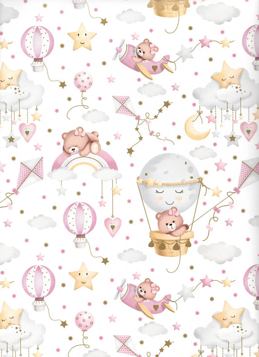 Inpakpapier Velformaat 90 x 65 cm, verpakking van 3 vellen