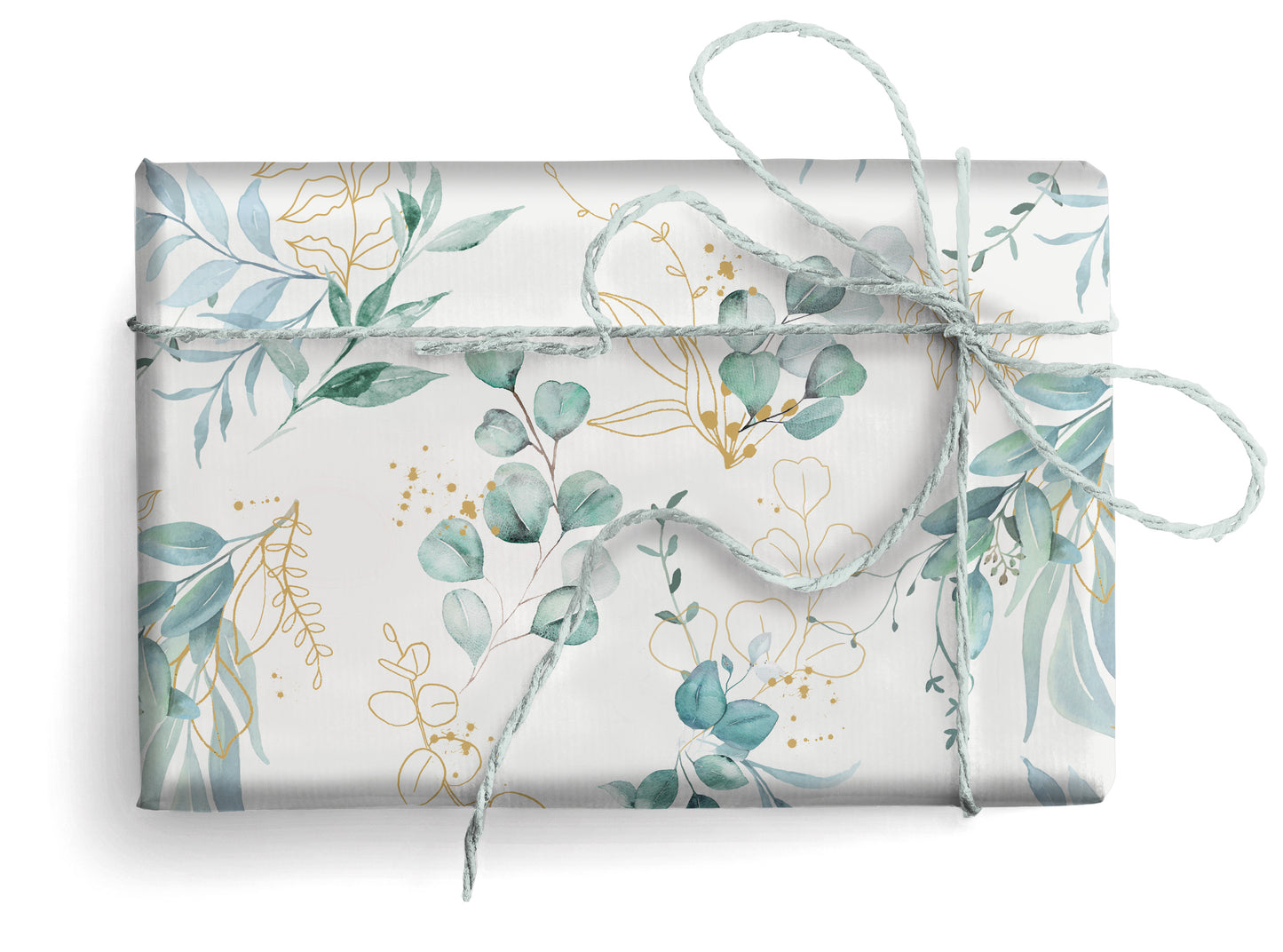 Carta Da Regalo Foglio formato 90 x 65 cm eucalipto