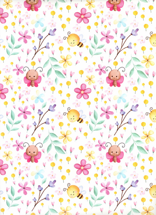 Inpakpapier Velformaat 90 x 65 cm, verpakking van 3 vellen