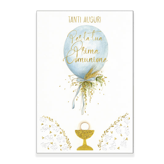 Communiekaart Geldhouder maat 17 x 12 cm