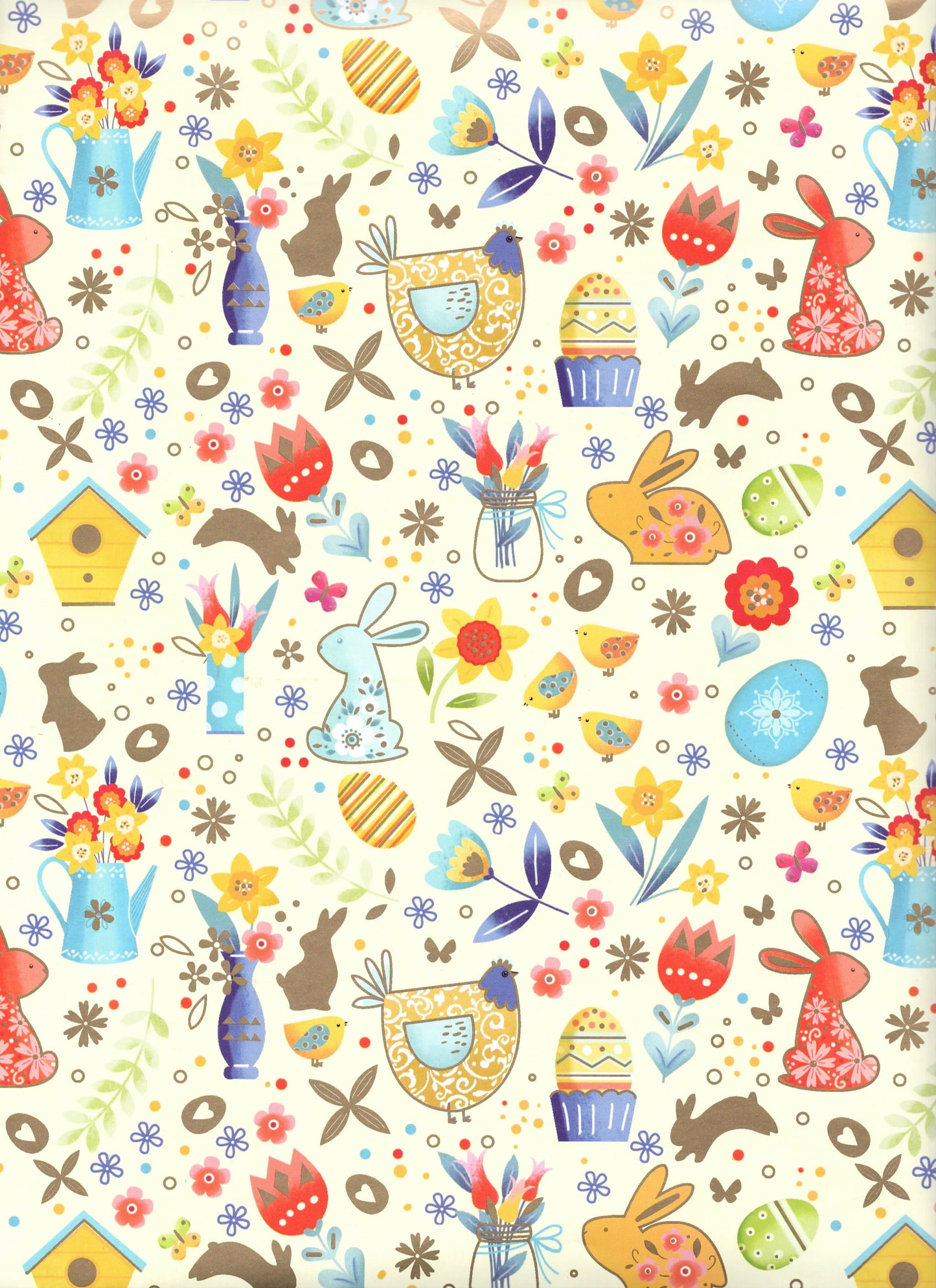 Carta Da Regalo Foglio formato 90 x 65 cm coniglio pasqua