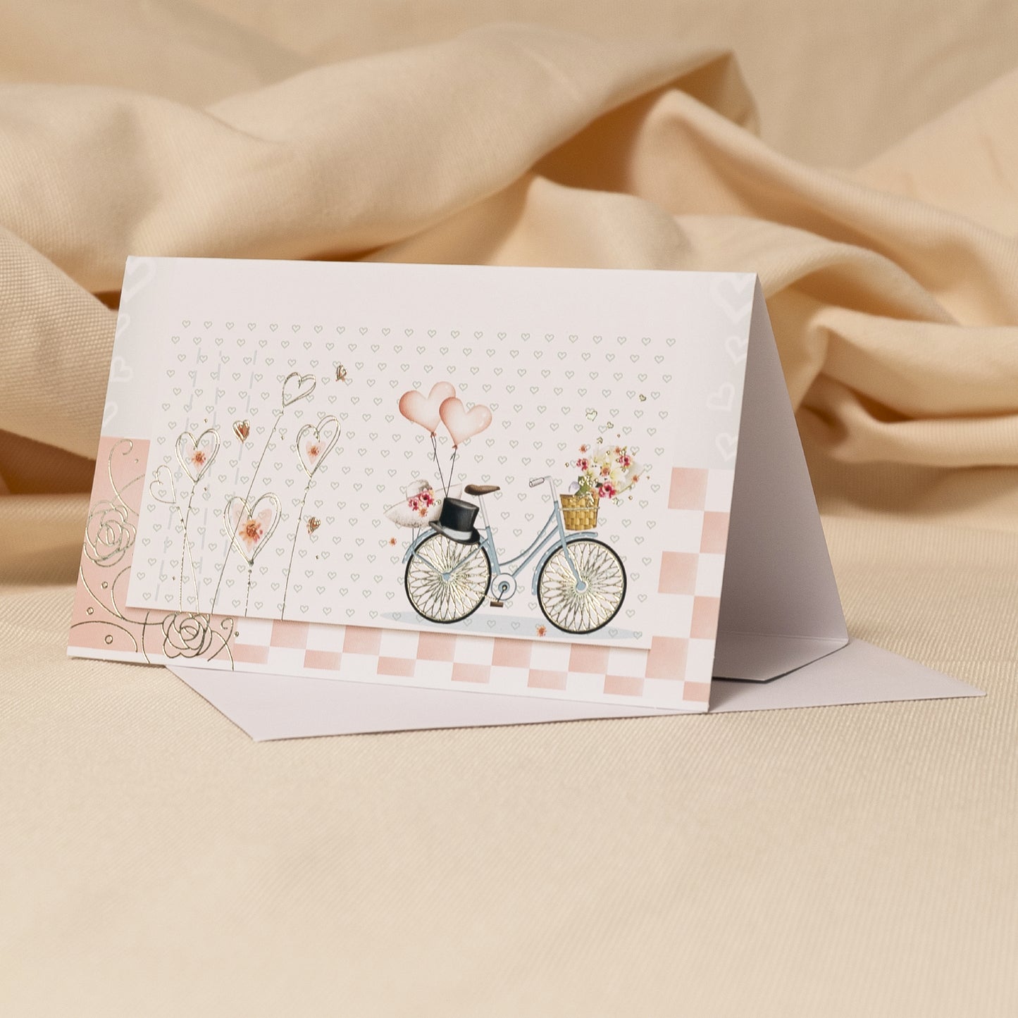 Biglietto Matrimonio Portasoldi formato 17 x 12 cm