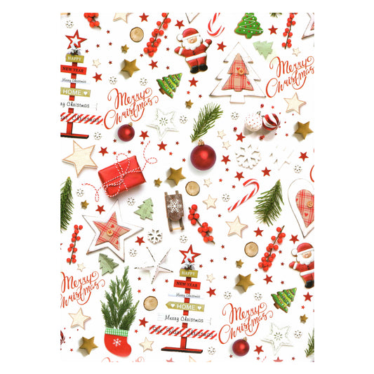 Inpakpapier Velformaat 90 x 65 cm, verpakking van 3 vellen